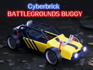 Remote controlled BATTLEGROUNDS BUGGY