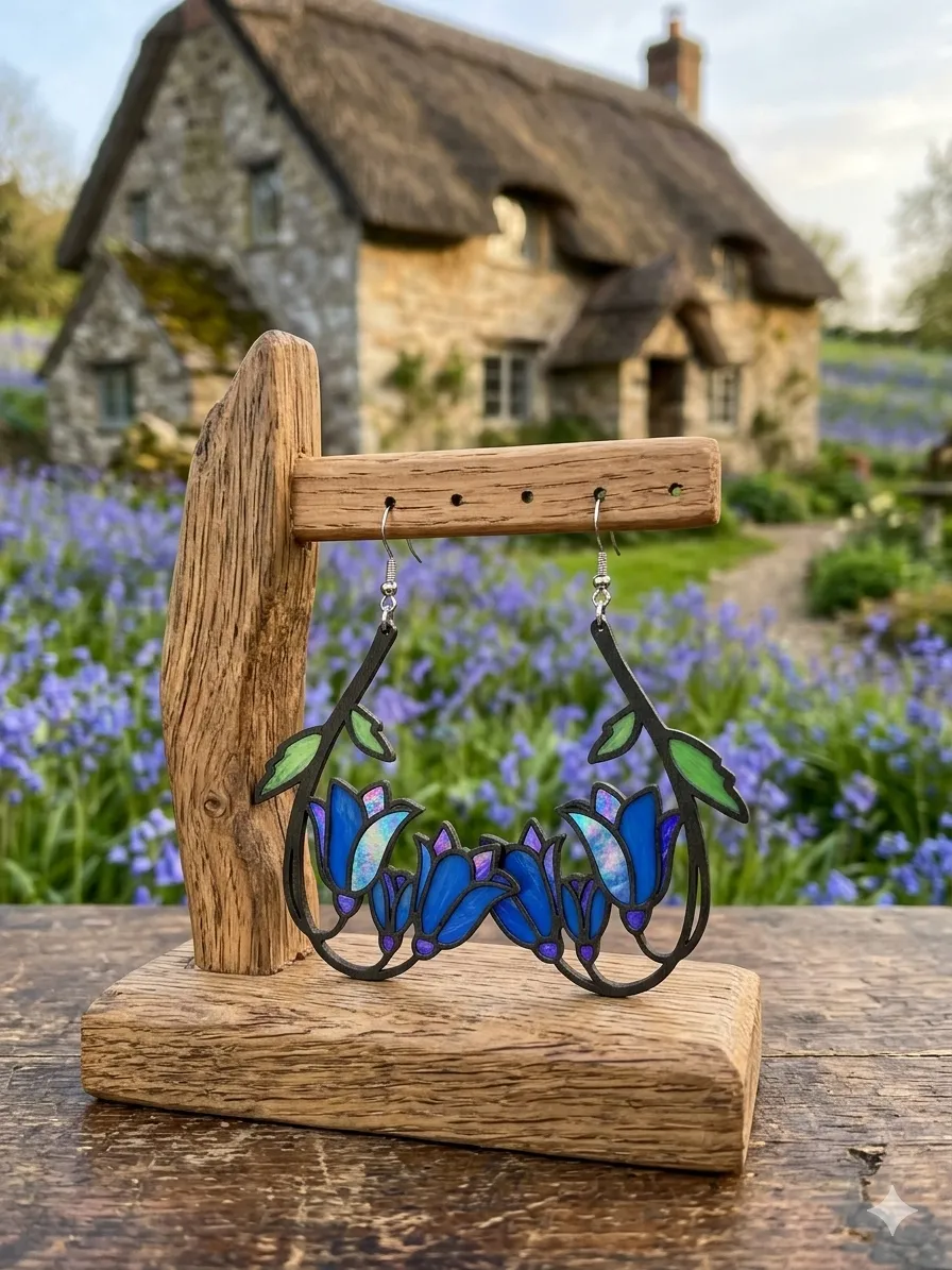 Charming Bluebell Dangle Earrings view 2