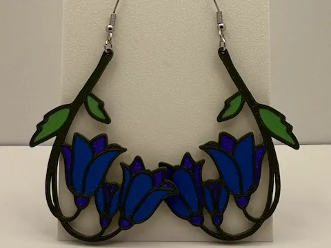 Charming Bluebell Dangle Earrings