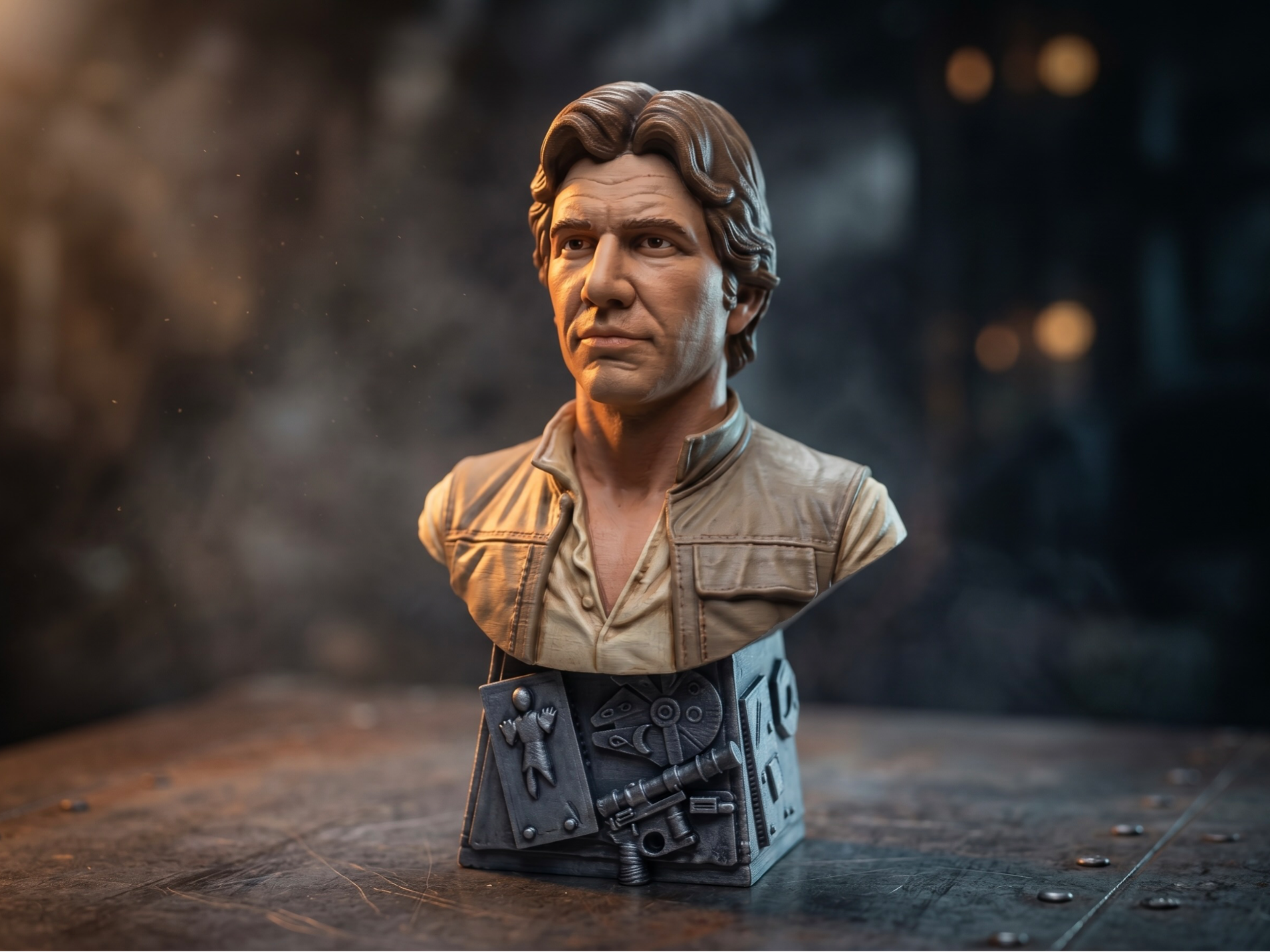Han Solo Smuggler Bust - A Star Wars Collectible