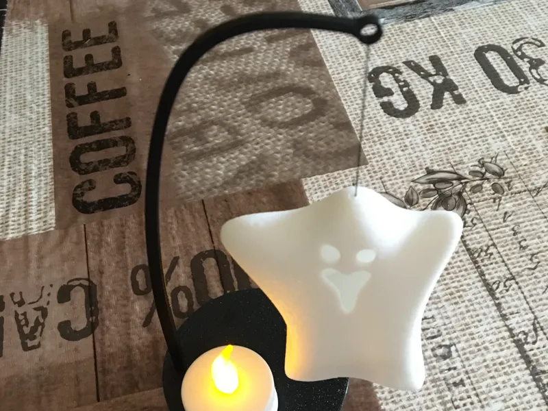 Hanging halloween ghost