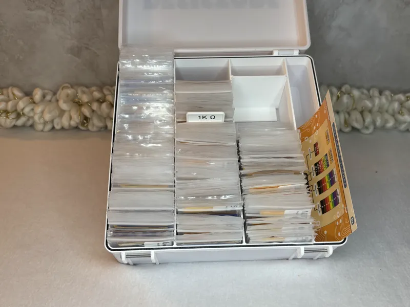 Modular Organizer for 2" × 3" Poly Zipper Bags