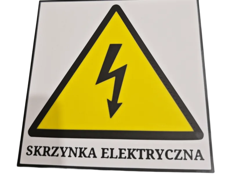 skrzynka tabliczka (electrical box plate)