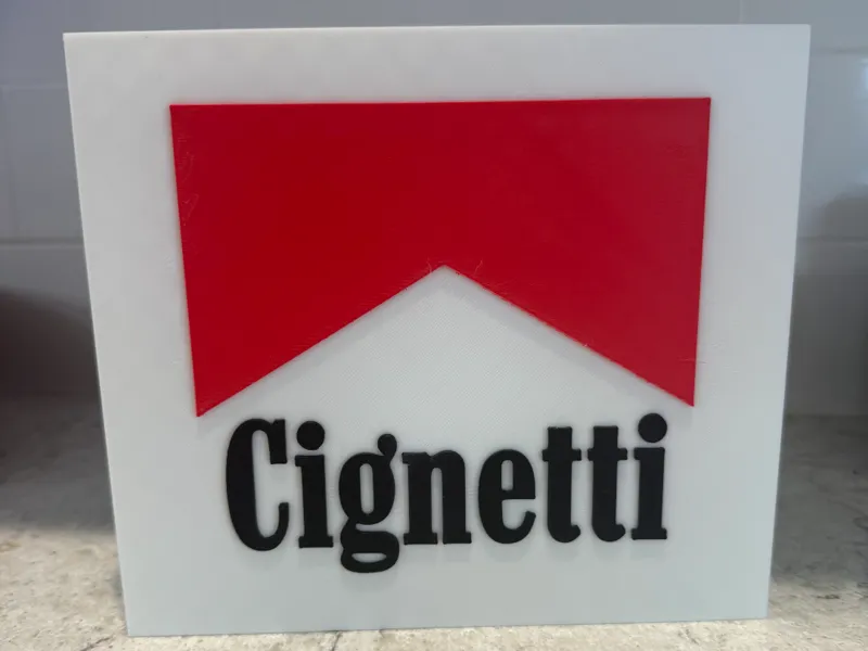 Cignetti Sign Decor