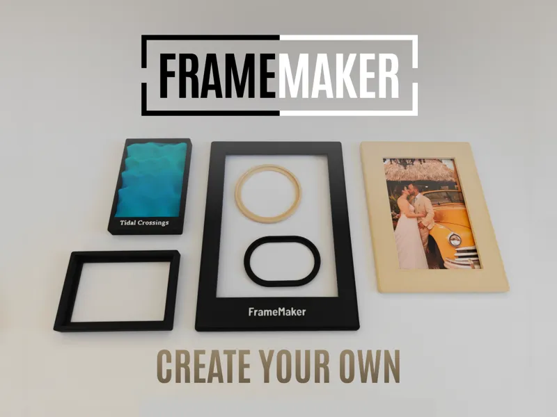 Frame Maker – Parametric Picture, Art & Tile Frame