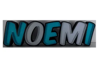 LED Namenslampe Noemi
