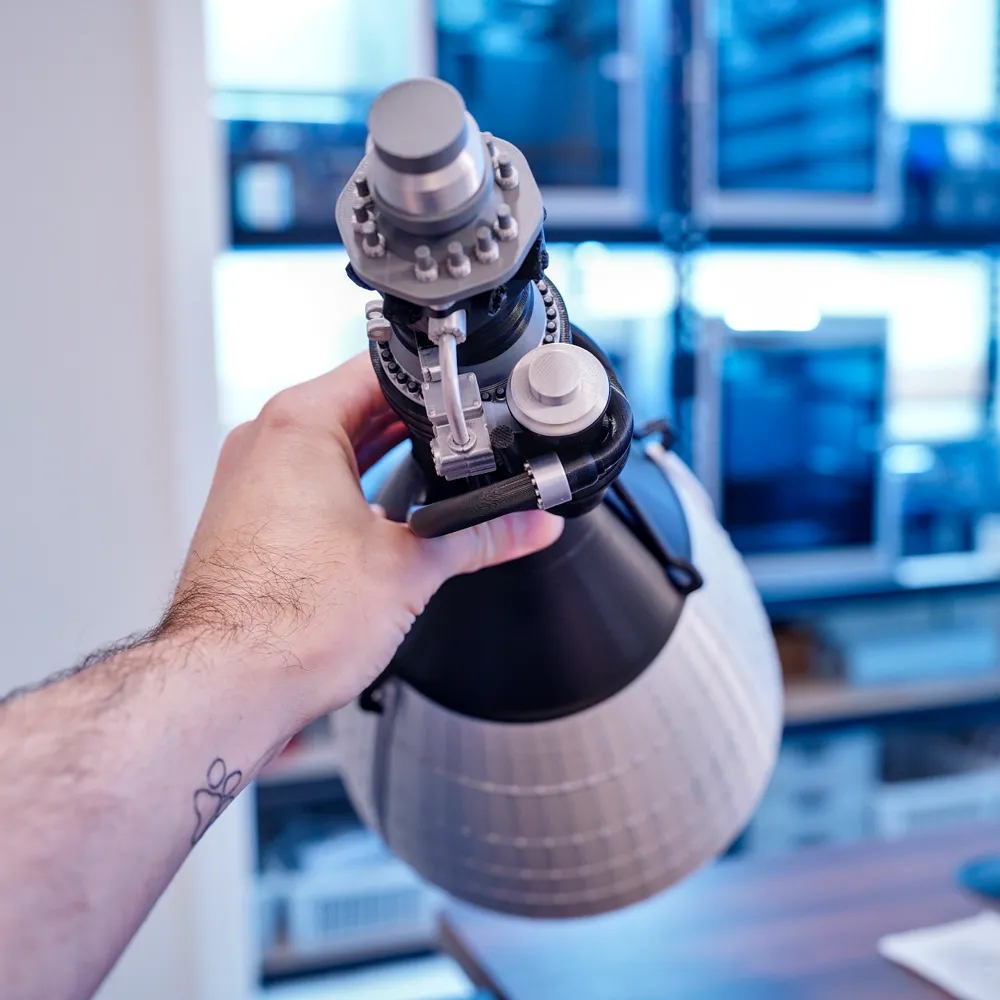 SpaceX Raptor 3 Vacuum Rocket Engine 1/10th scale by CrazyJ MakerWorld