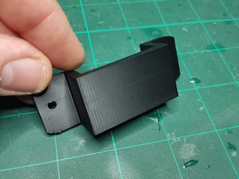 Radio BeltClip Mount with holes for screws