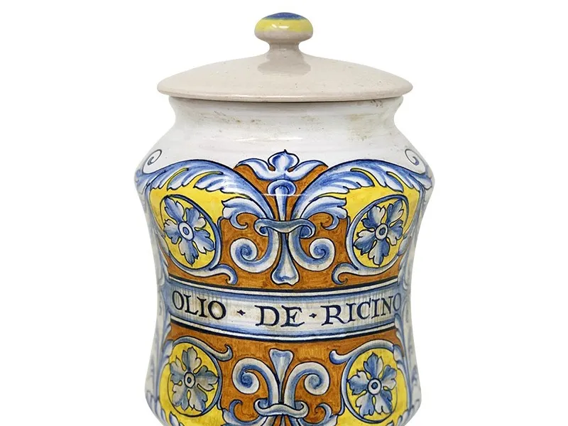 Ancient Pharmacy Vase "Albarello"