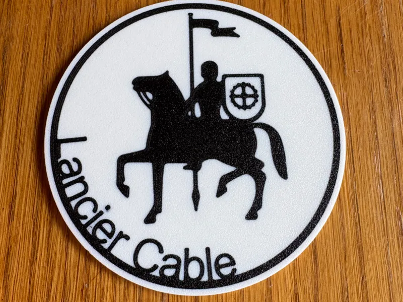 Untersetzer der Firma Lancier Cable GmbH