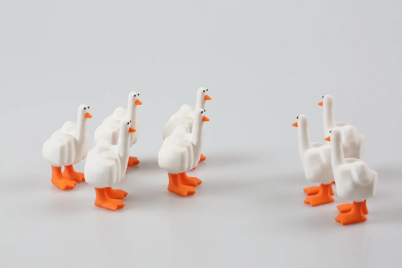 Creative and Fun Desk Decoration “ DUCK U” view 2