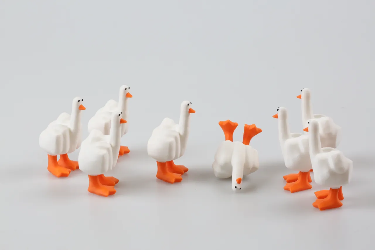 Creative and Fun Desk Decoration “ DUCK U” view 3