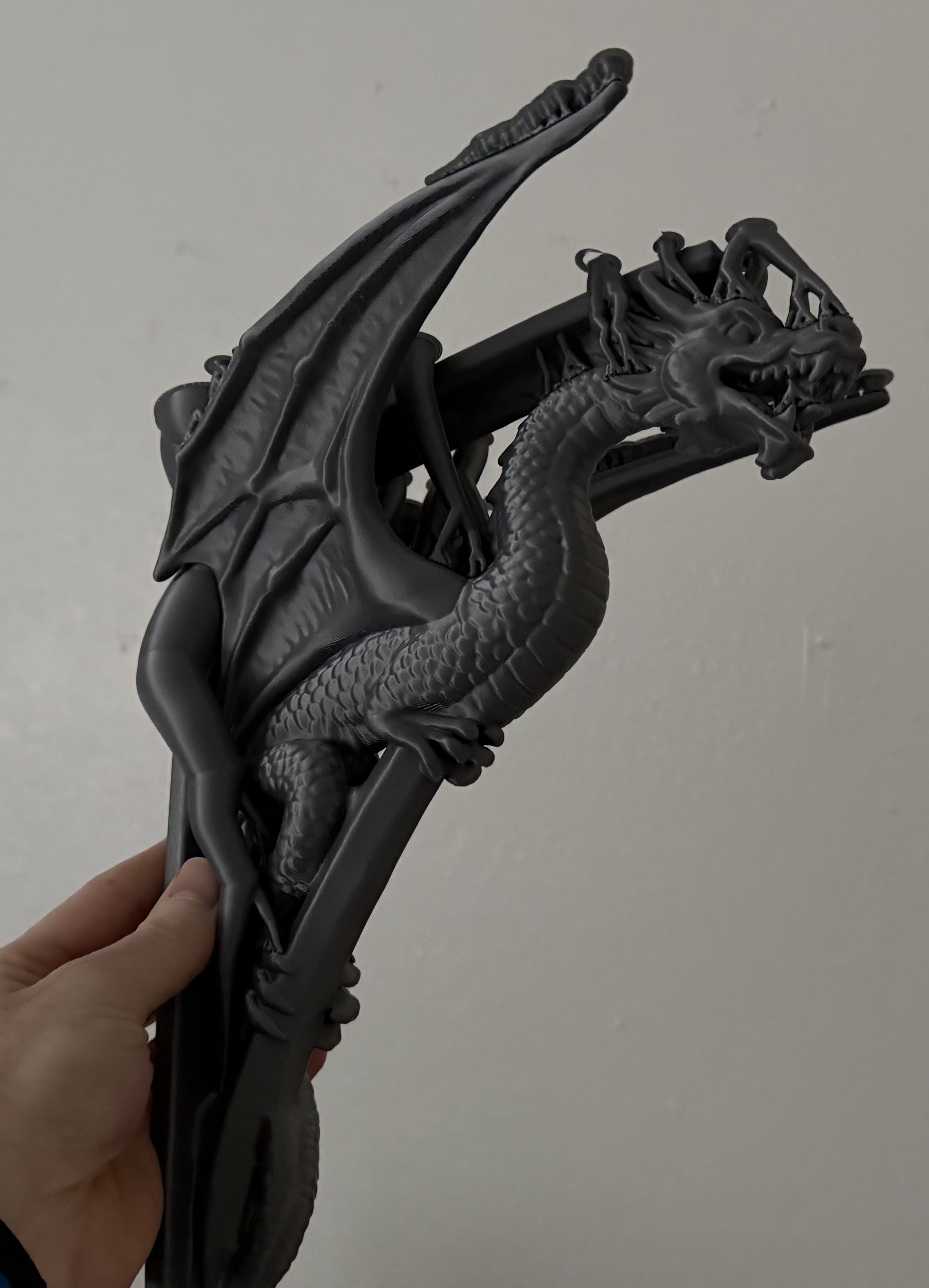 Miniatura 2 do modelo 3D Dragon Shelf Bracket