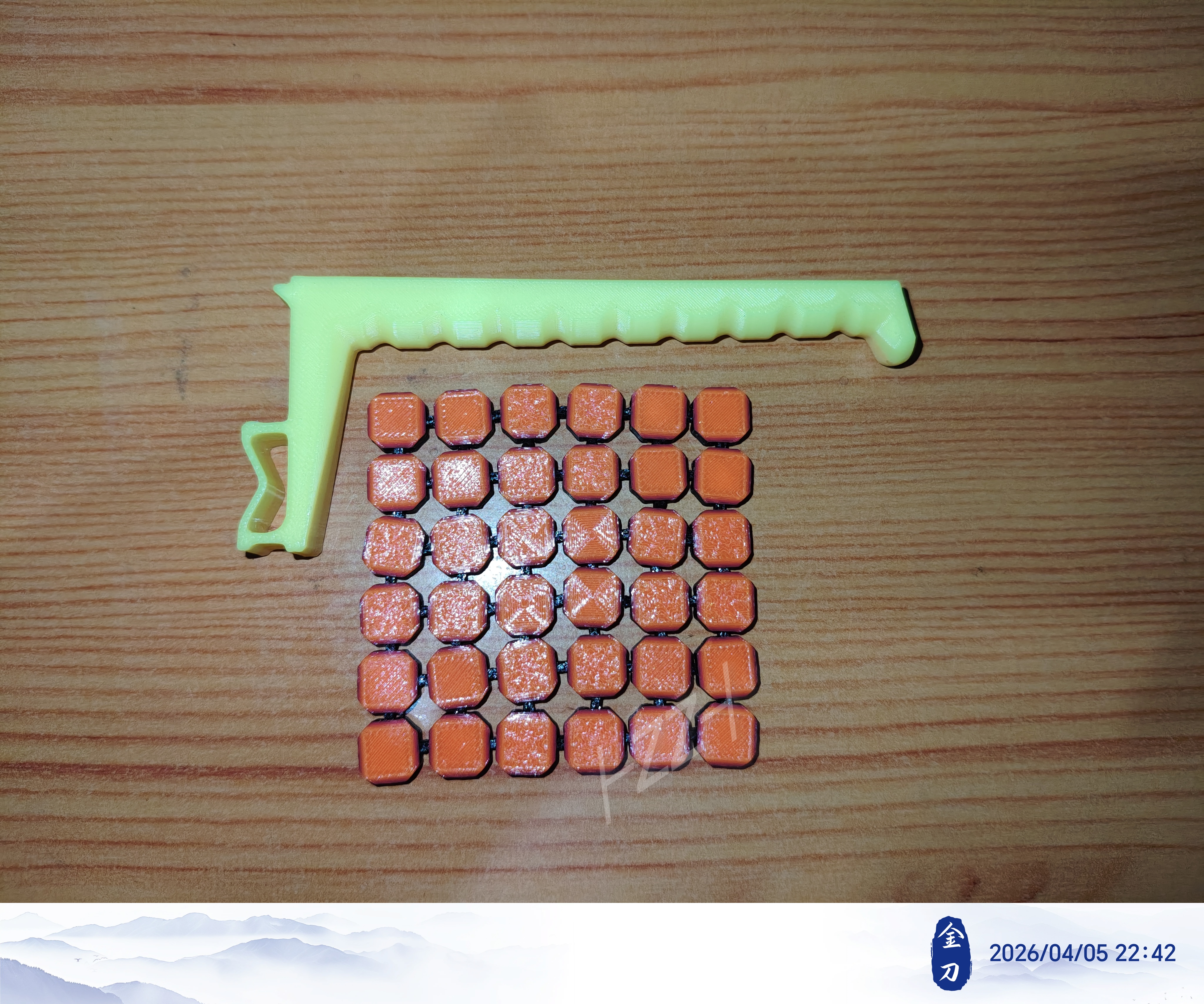 Miniatura 5 do modelo 3D 可拼装类锁子甲杯垫系列-四_2.3-2.4