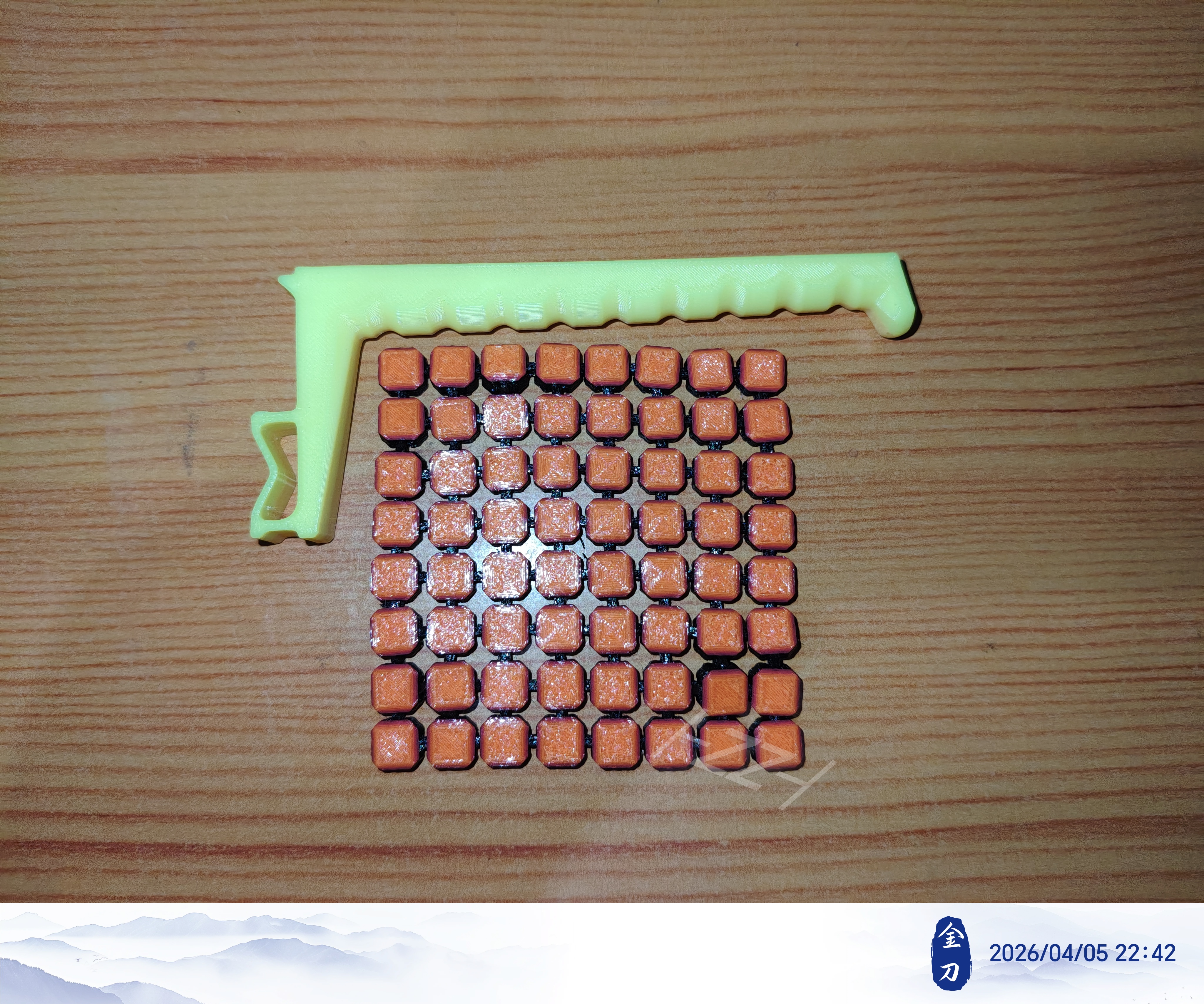Miniatura 6 do modelo 3D 可拼装类锁子甲杯垫系列-四_2.3-2.4
