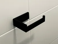 Porte-rouleau de papier toilette moderne à coller — photo 2