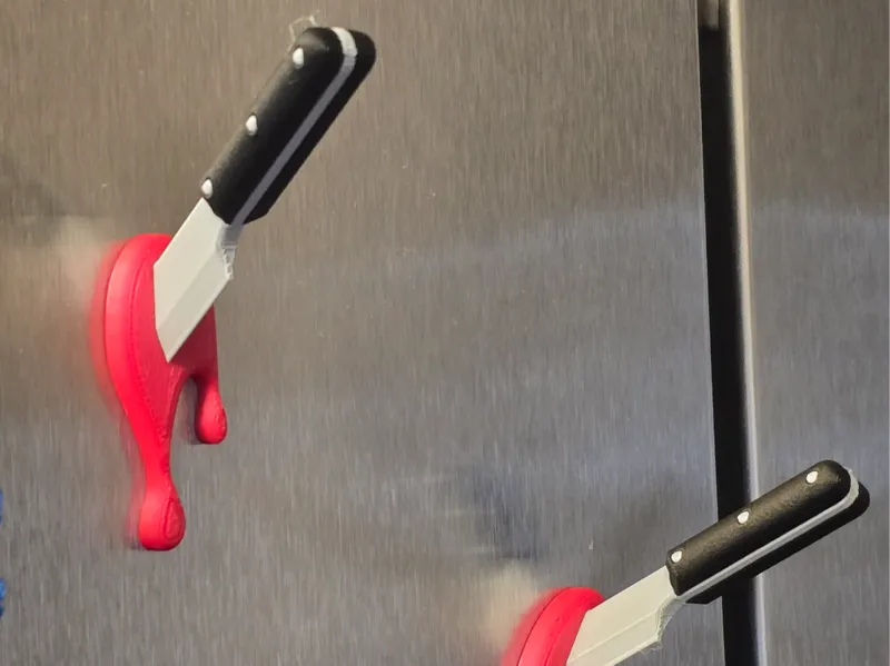 Knife Fridge Magnet