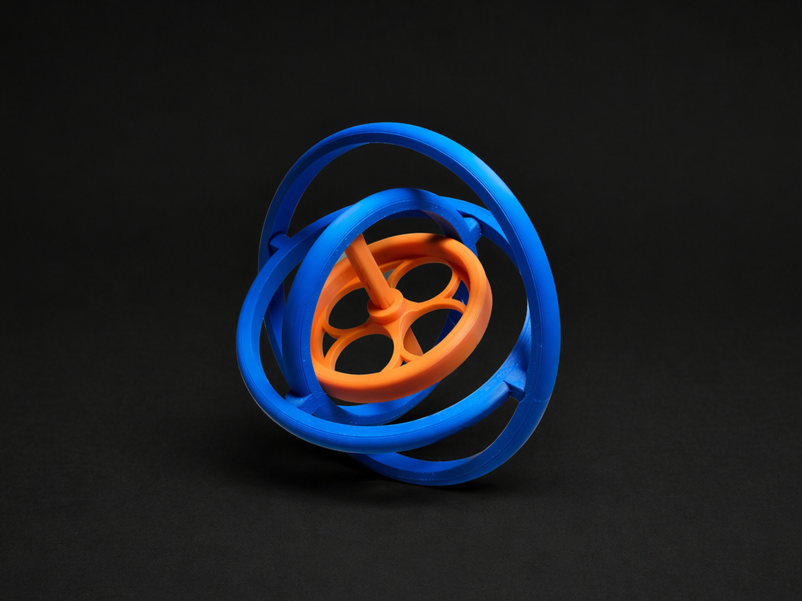 Three-Axis Gyroscope Gimbal