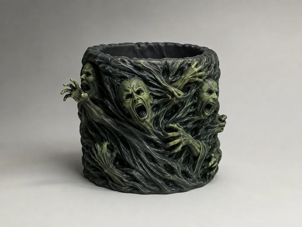 Figura decorativa: Haunted Souls Water Cup. Referencia del modelo original.