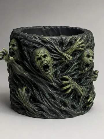 Figura decorativa: Haunted Souls Water Cup — vista de referencia 2
