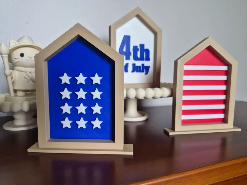 Patriotic House Set