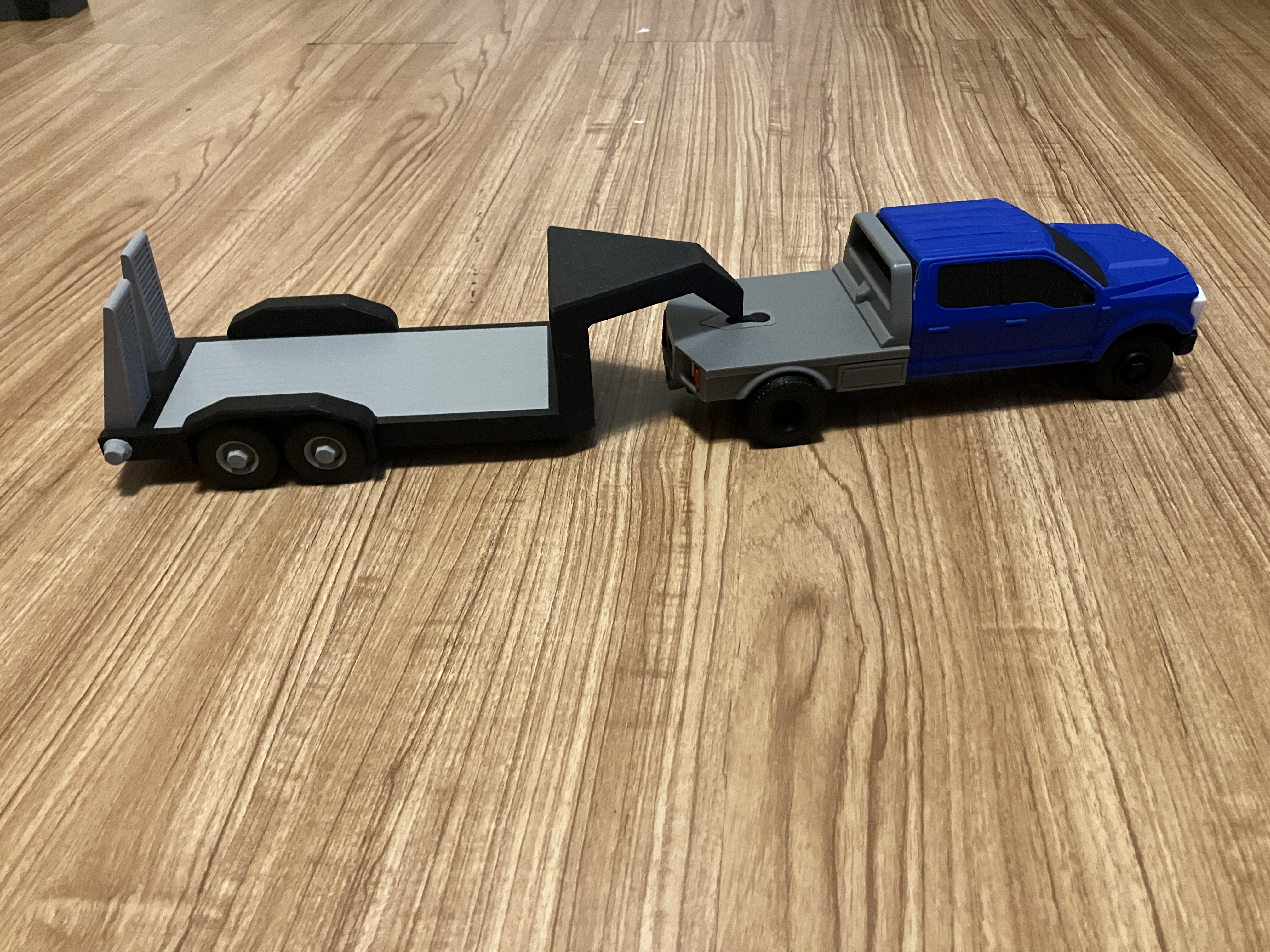 Miniatura 2 do modelo 3D Flatbed Trailer