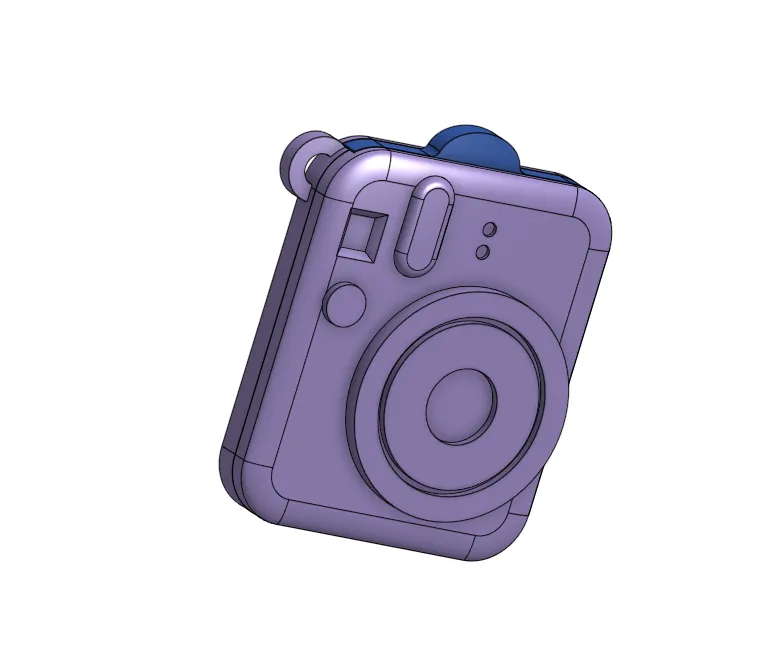 mini camera keychain - Free 3D Print Model - MakerWorld