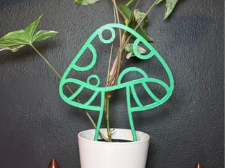 Mushroom Plant Trellis