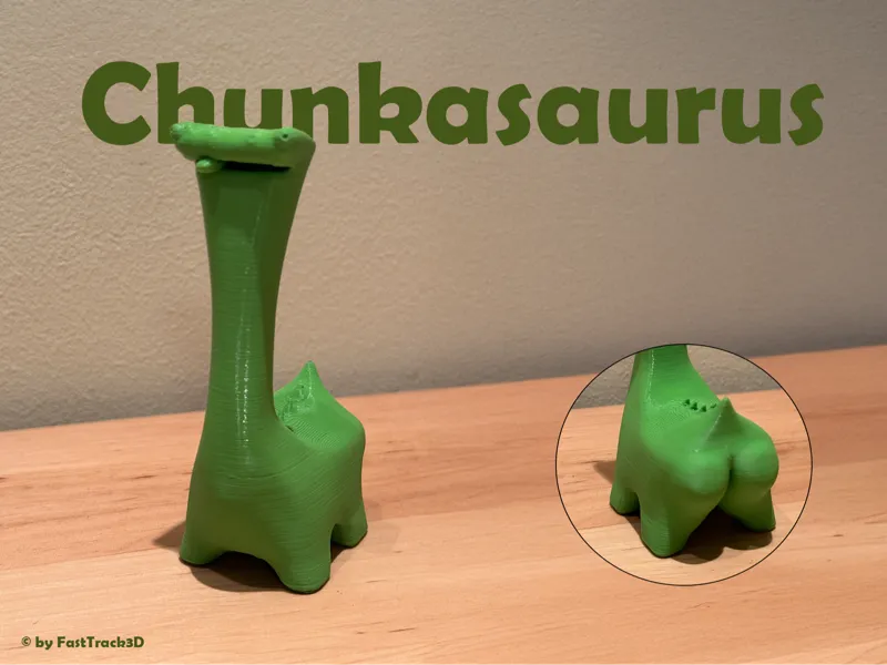 Long-Neck Chunkasaurus, the BOOTY DINOSAUR