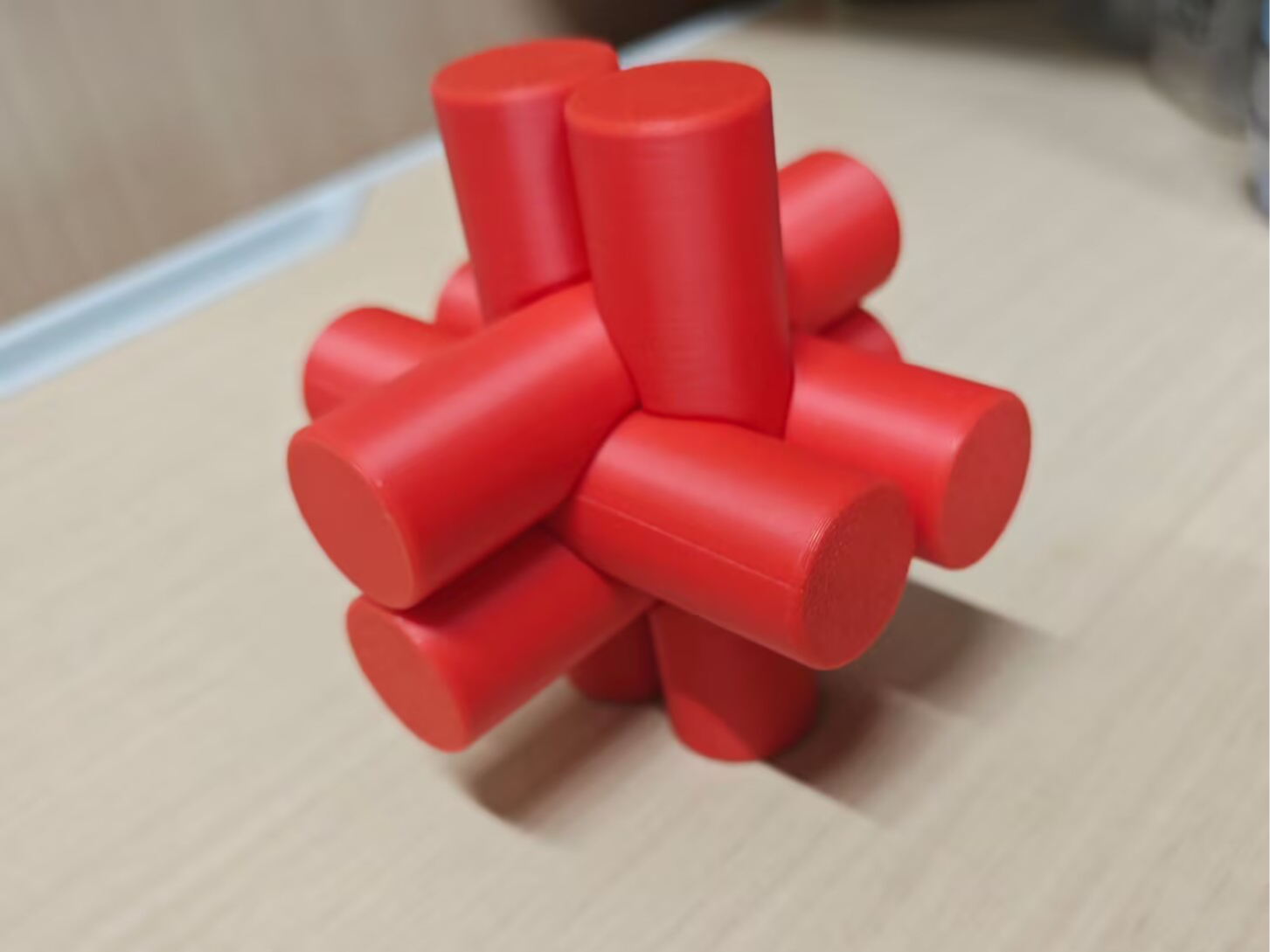 Miniatura 1 do modelo 3D 鲁班榫卯结构智力模型