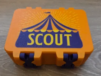 Scout card game (All cards version) - SnapLock Box