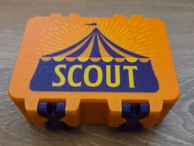 Scout card game (All cards version) - SnapLock Box