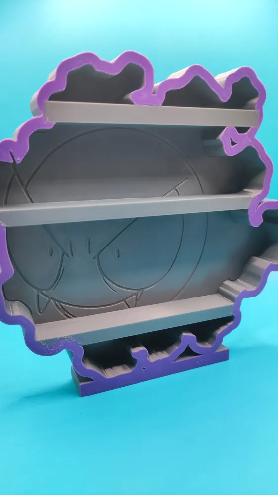 Gastly mini shelf fitting A1 and A1 mini sizes - Free 3D Print Model ...
