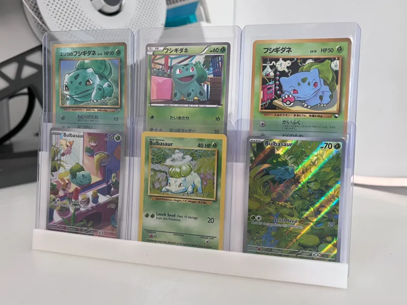 Toploader Card Display Stand