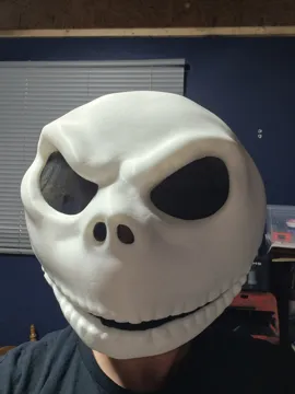Pieza para disfraz o exhibición: Articulated Jack Skellington Helmet / Mask — vista de referencia 5