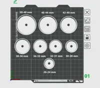 Screw-ons (0.08mm layer, 2 walls, 15% infill)