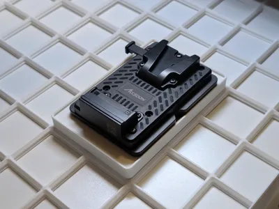Accsoon V-mount Adapter Plate gridfinity bin