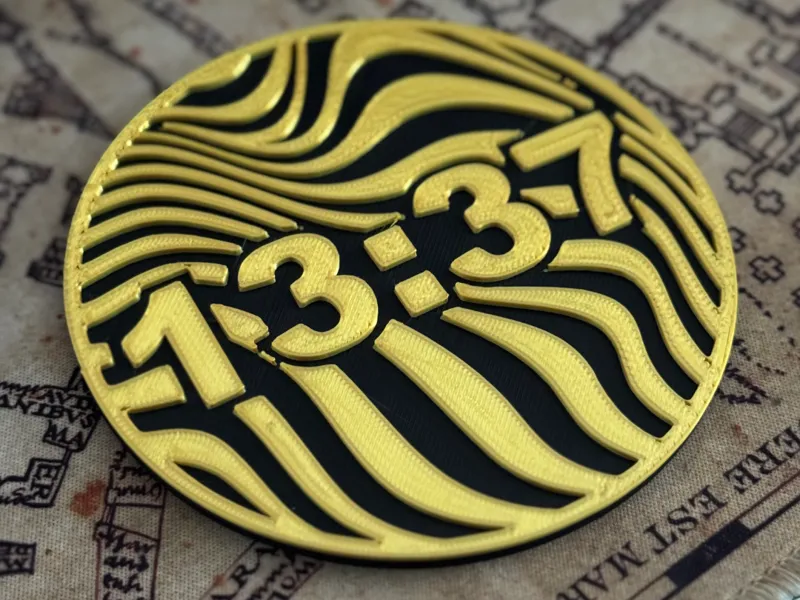 13:37 / 1337 Coaster Untersetzer