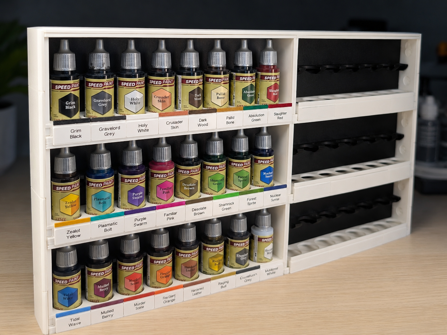 ModuPaint - Core Rack - 8 Dropper Bottles