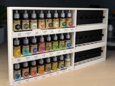 ModuPaint - Core Rack - 8 Dropper Bottles