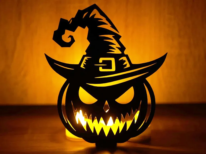 Pumpkin halloween decoration