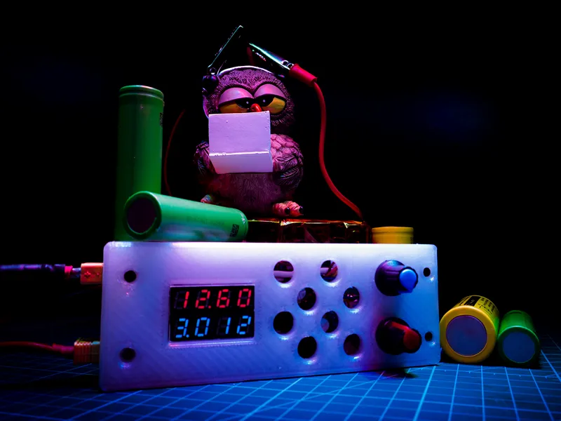 DIY Case for XL4016 Li-Ion Adjustable Power Supply