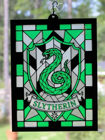 Marco decorativo: Suncatcher - Slytherin — vista de referencia 2