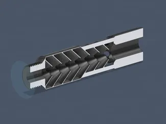 Air Venturi Avenge X .22 Baffle Stack Clipped