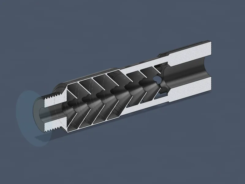 Air Venturi Avenge X .22 Baffle Stack Clipped