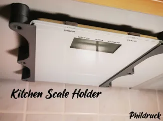 Kitchen Scale Holder / Küchenwaagenhalter