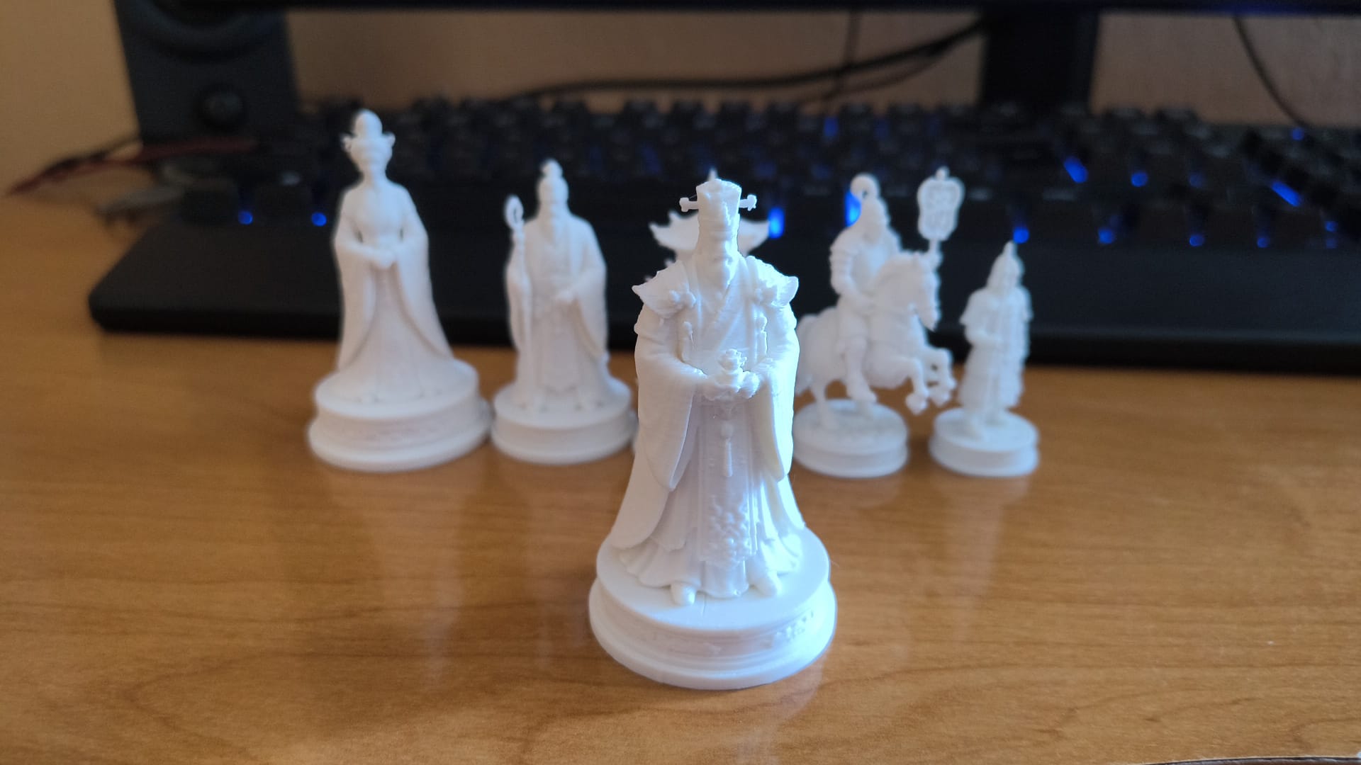 Miniatura 1 do modelo 3D Eastern Dynasty Chess Set