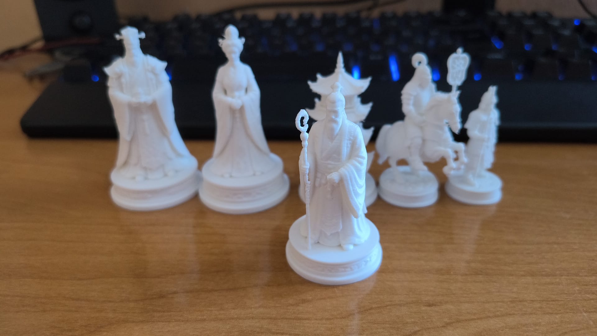 Miniatura 3 do modelo 3D Eastern Dynasty Chess Set