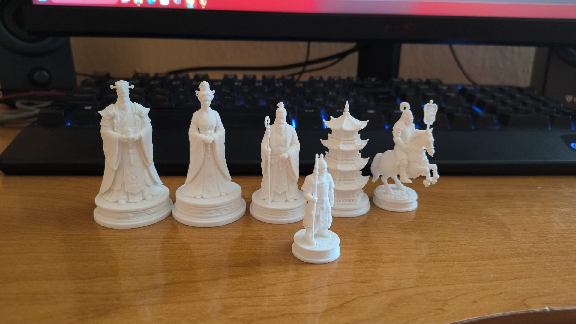 Miniatura 6 do modelo 3D Eastern Dynasty Chess Set