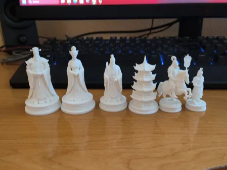 Eastern Dynasty Chess Set